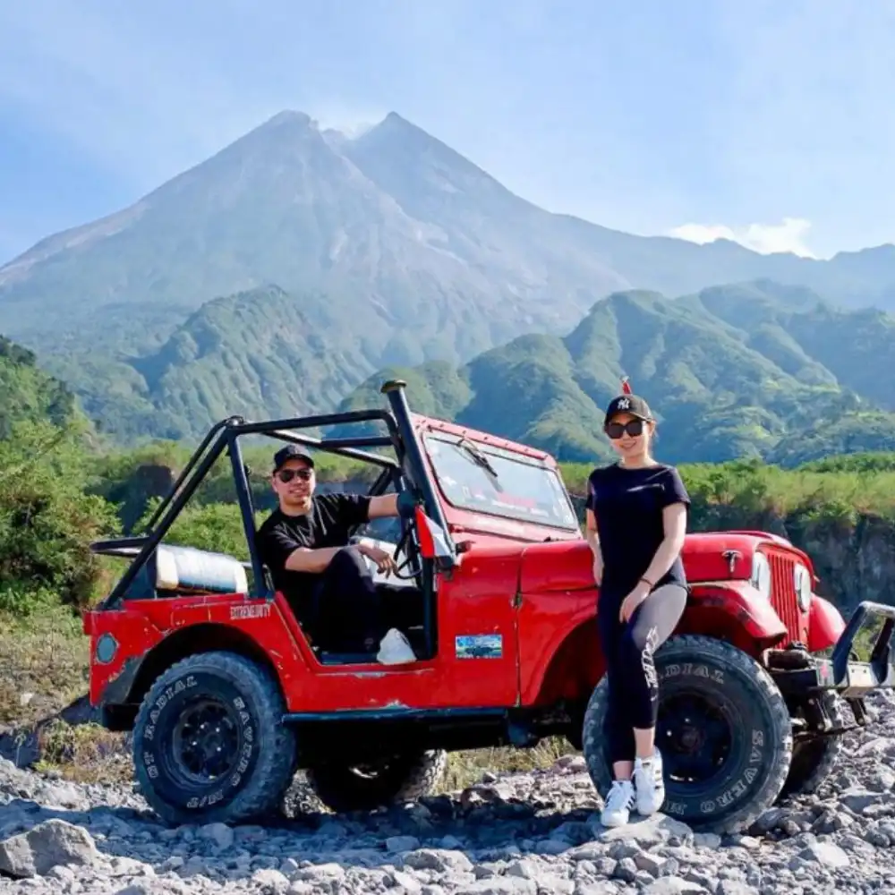 keseruan Merapi Lavatour